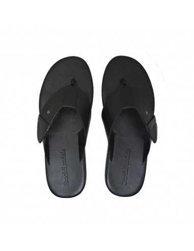 chinelo masculino couro