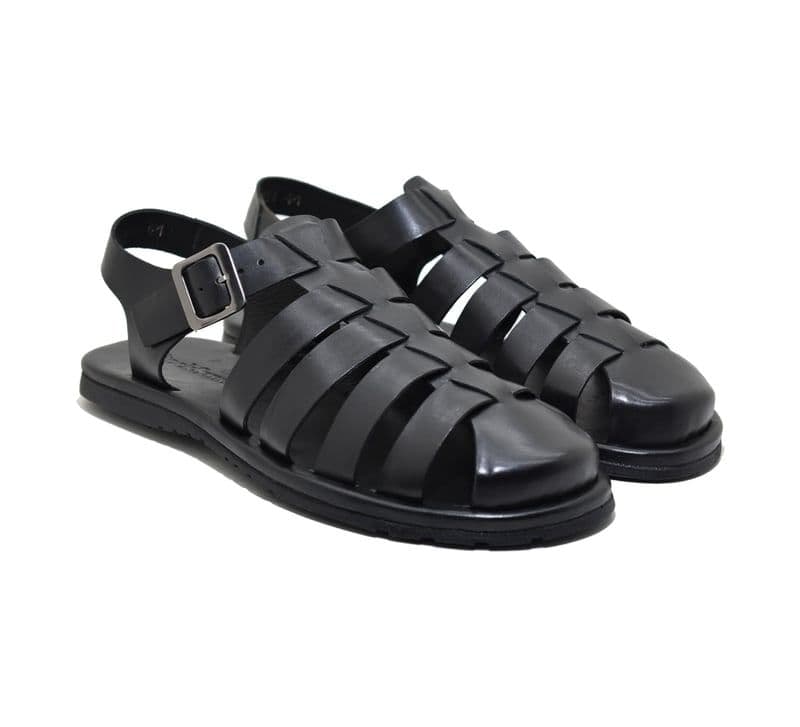 Sandália Masculina Kamino em Couro — sandália masculina Stock Sandals
